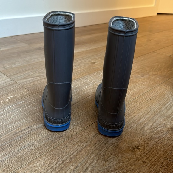 Kamik Grey/Blue Rain Boots Sz 12 - Picture 4 of 5